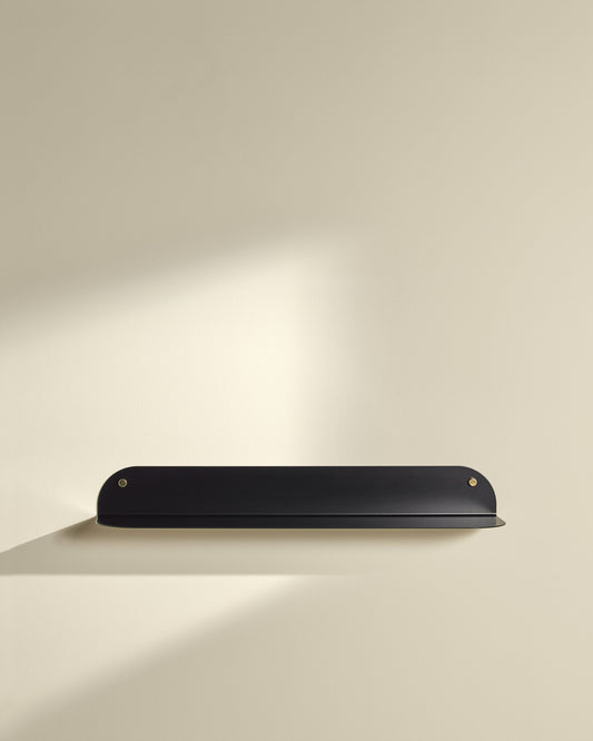 Etagère Murale Tokyo - Noir design Maison Sarah Lavoine Noir Acier 80 cm 10 cm 1