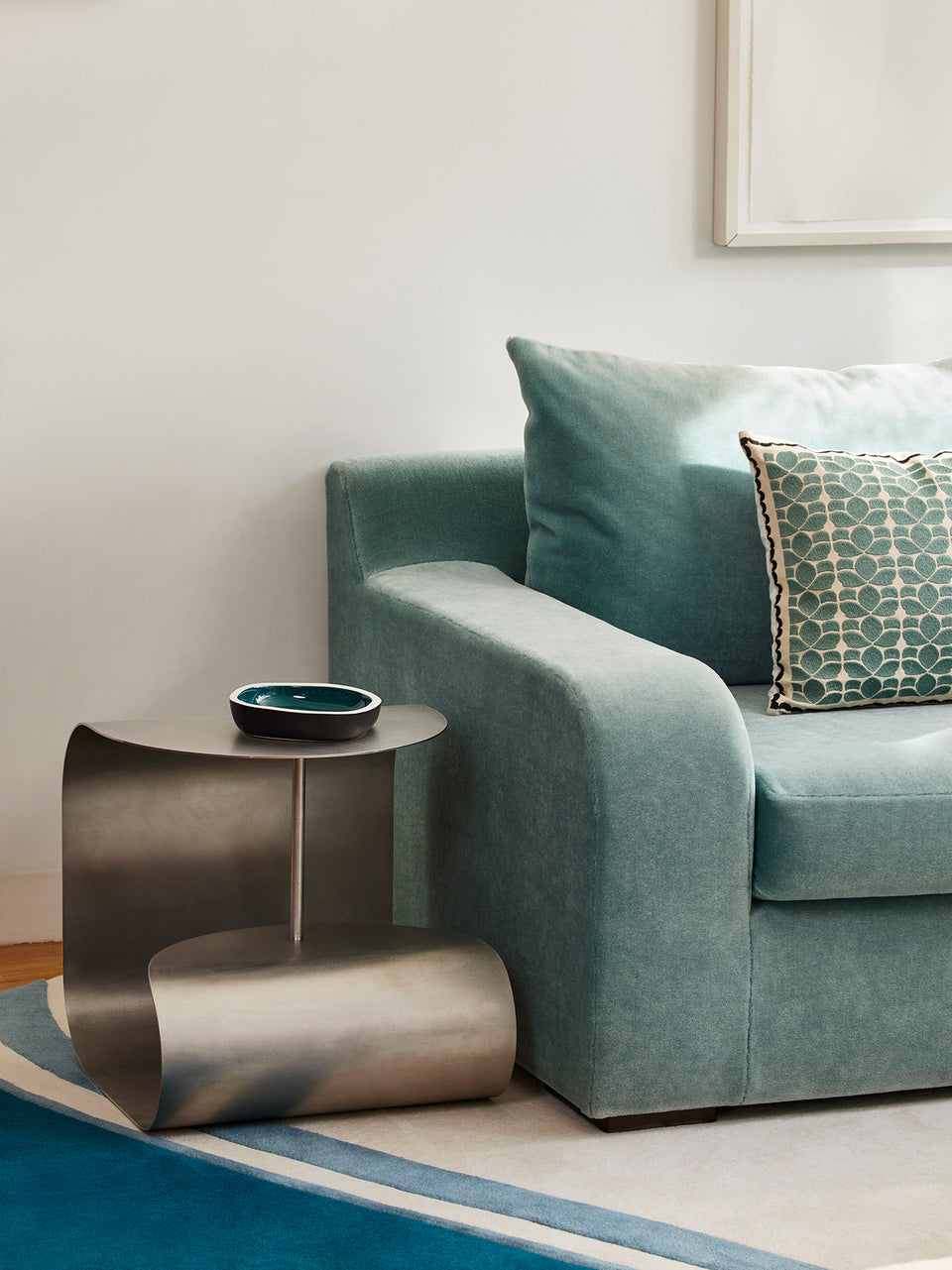 Vide Poche Sicilia - Bleu Sarah design Maison Sarah Lavoine Bleu Sarah 25 cm 25 cm 3